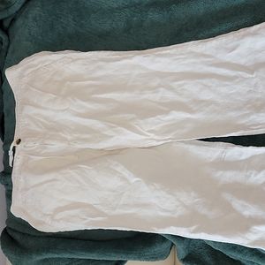 Men's Tommy Hilfiger white linen pants 36/32